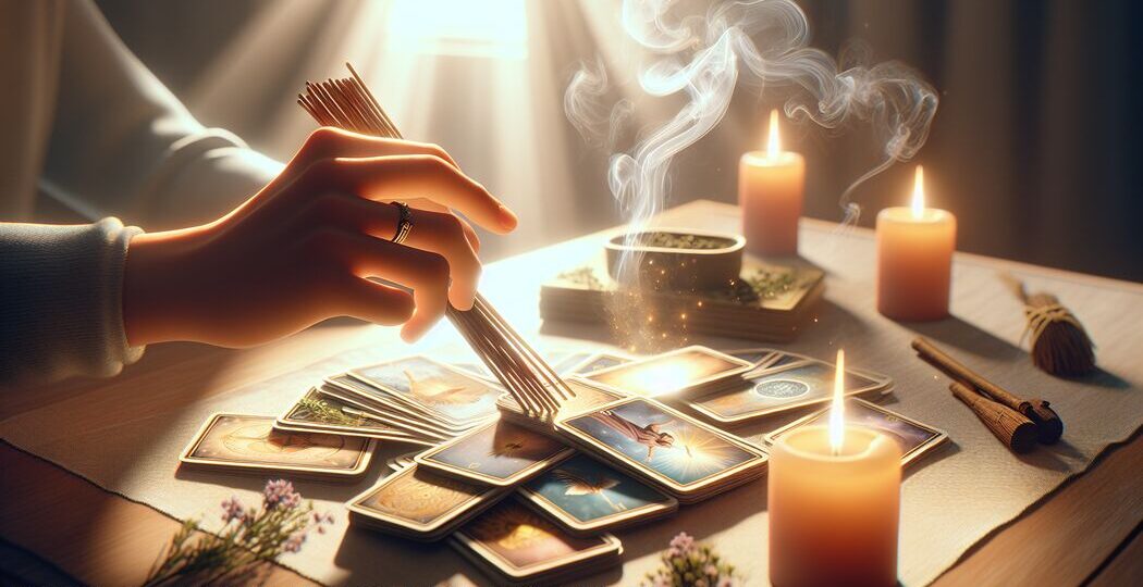Tarot Karten reinigen