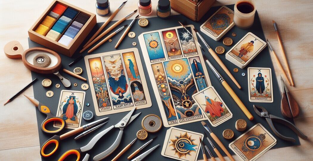 Tarot Karten selbst herstellen