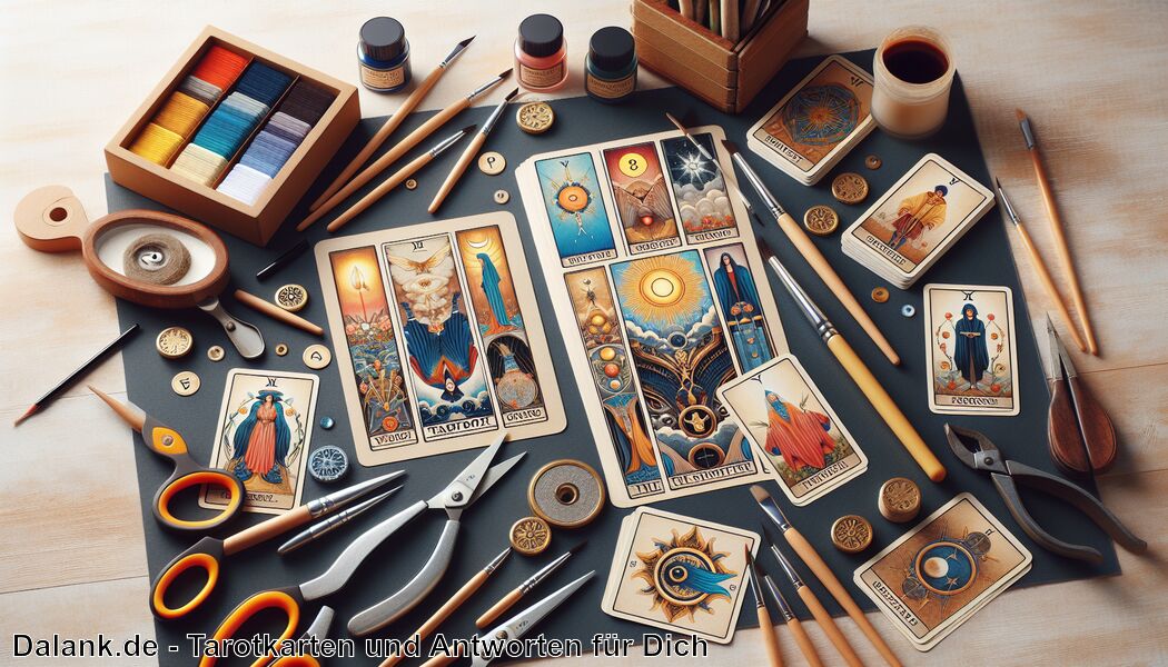 Tarot Karten selbst herstellen